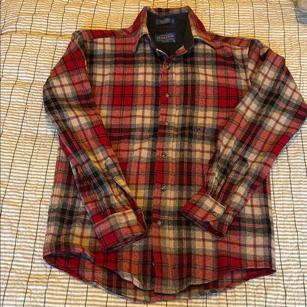 Pendleton Men's Multicolor Plaid Button Down Shirt